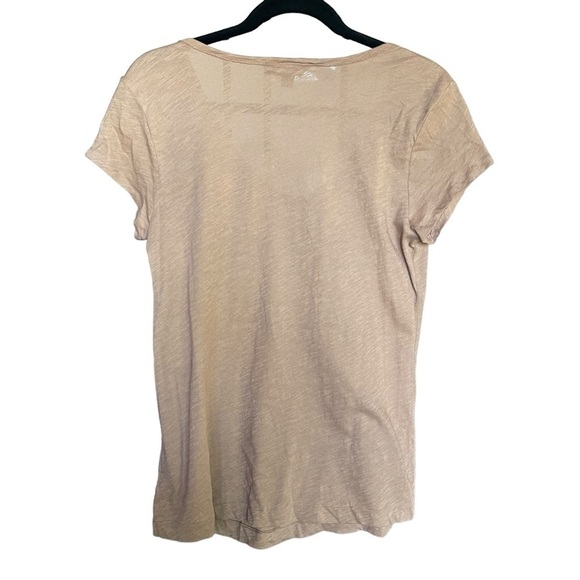 Banana Republic Factory v-neck beaded NWT shirt sleeve tee size small - Picture 2 of 11